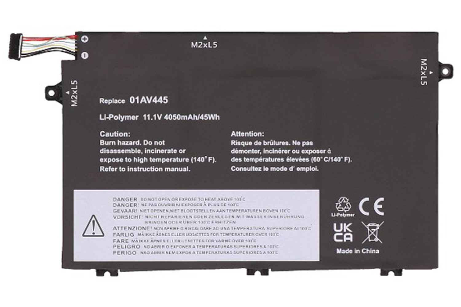 2-Power Main Battery Pack 11.1V 4050mAh