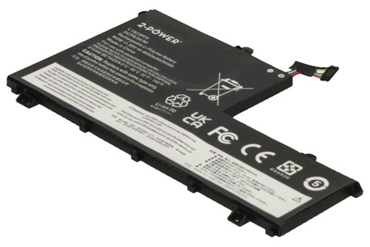 2-Power Main Battery Pack 11.55V 4650mAh