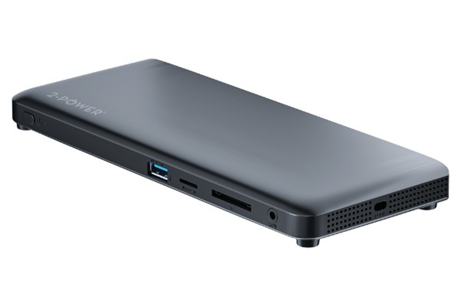 2-Power USB-C Triple Display Docking Station