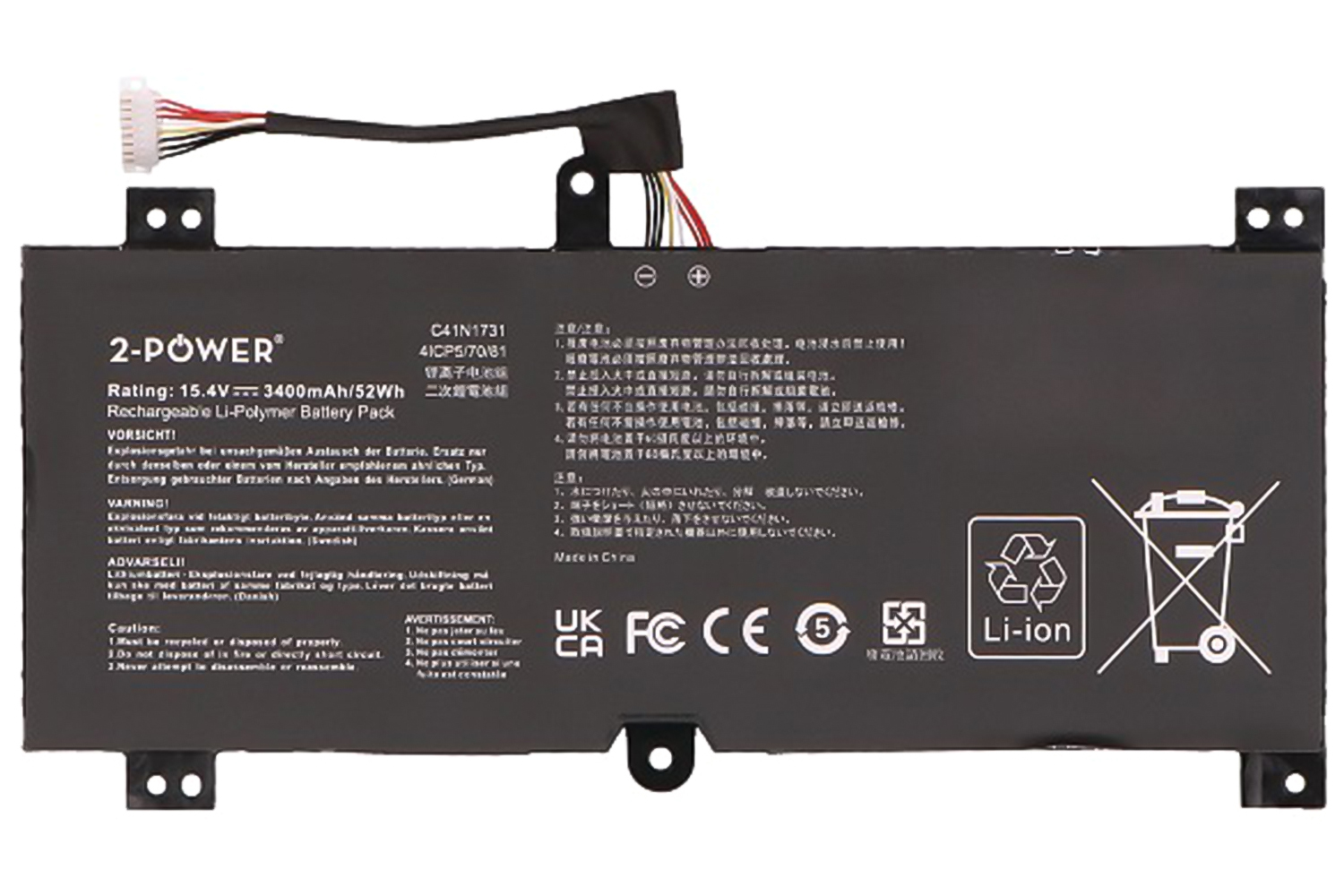Asus Main Battery Pack 15.4V 3400mAh