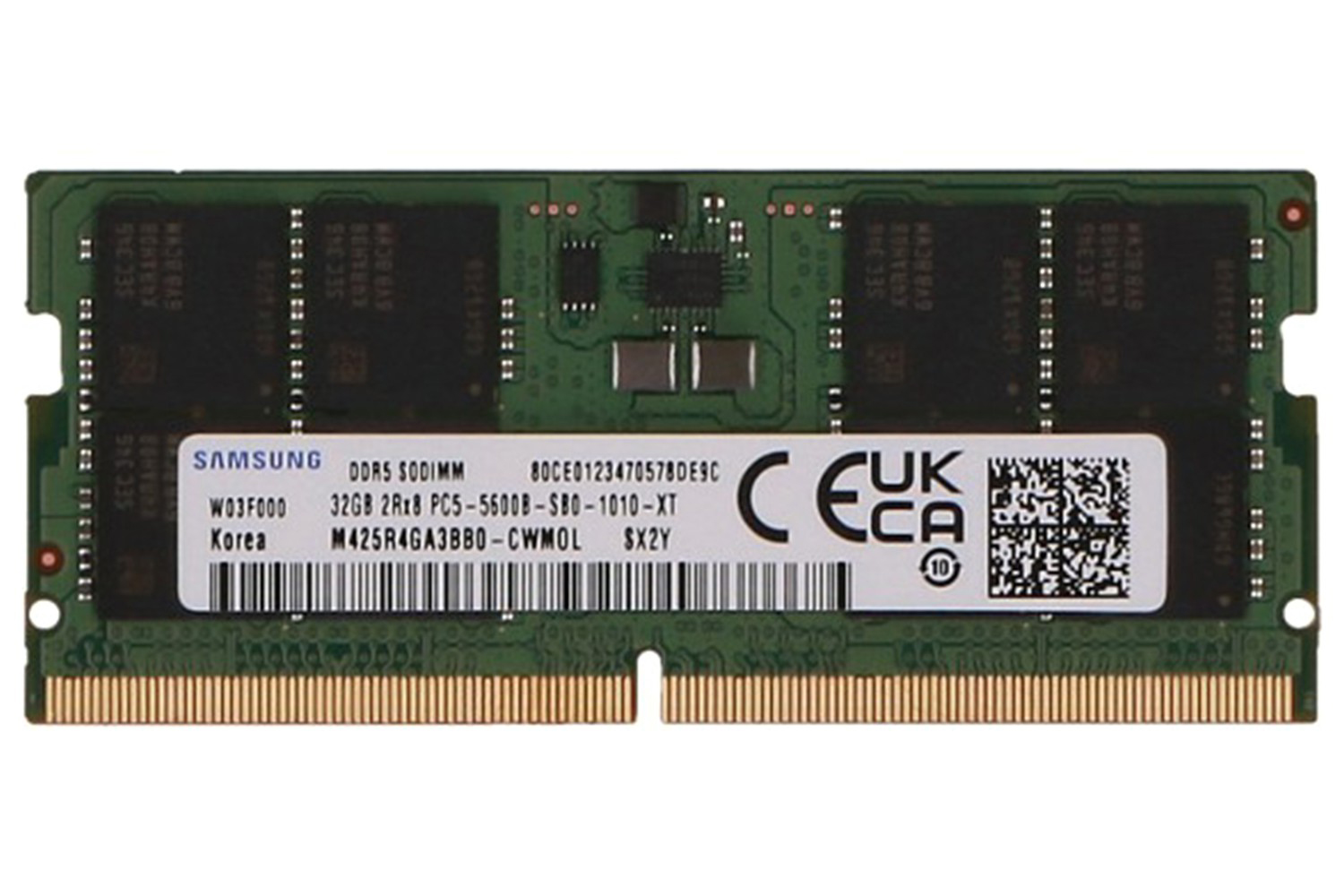 2-Power 32GB DDR5 5600MHz CL40 SODIMM