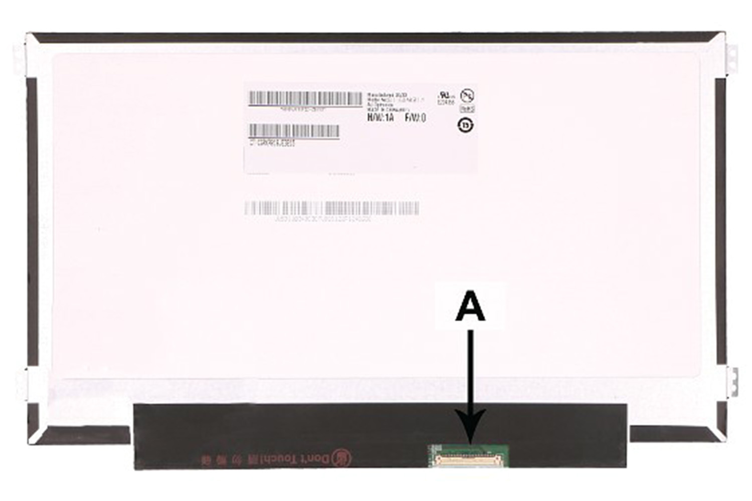 2-Power 11.6" 1366x768 LED OnCell T/P Glossy