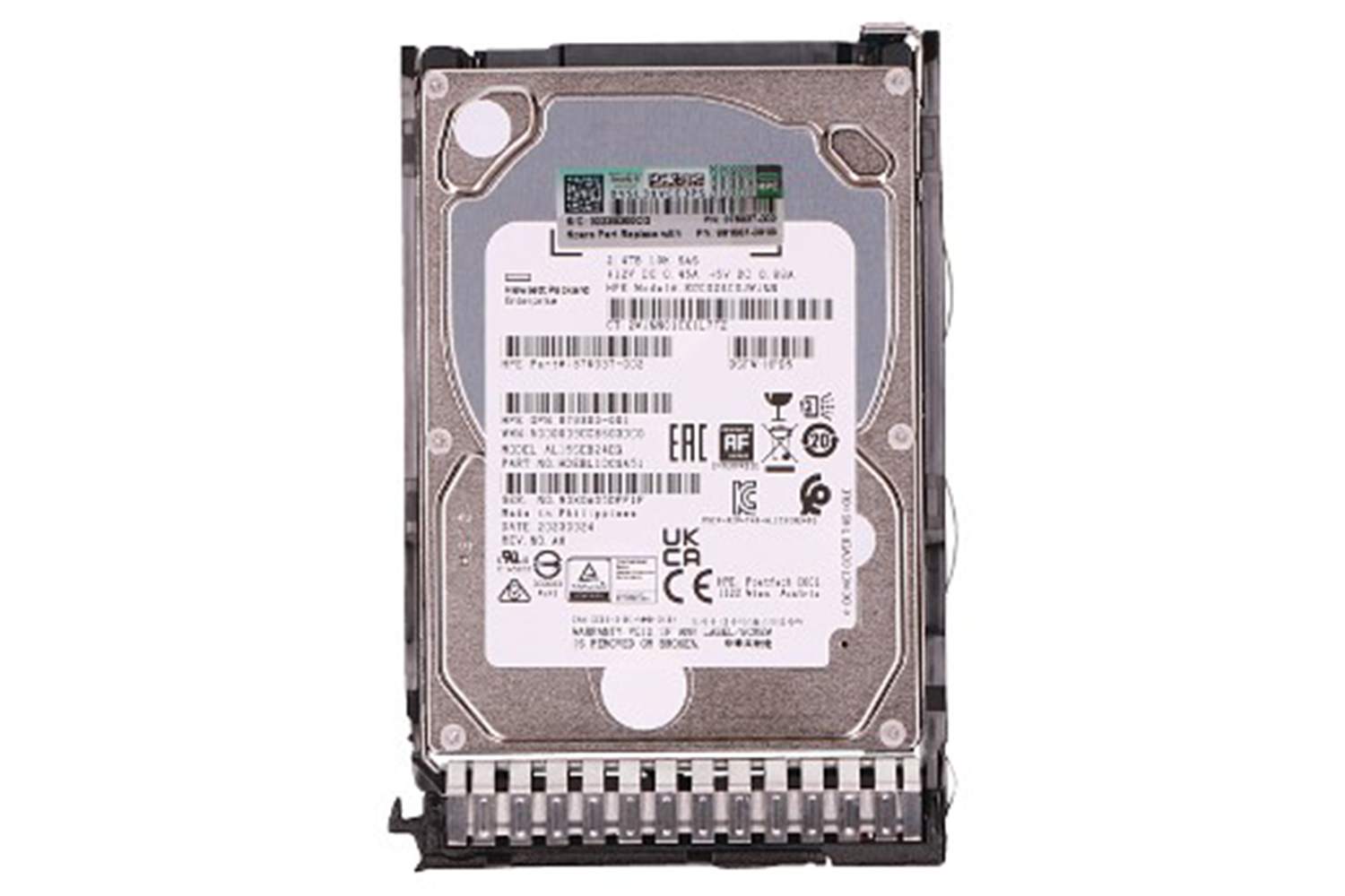 Hewlett Packard Enterprise 2.4TB 12G 10K SFF SAS SC DS
