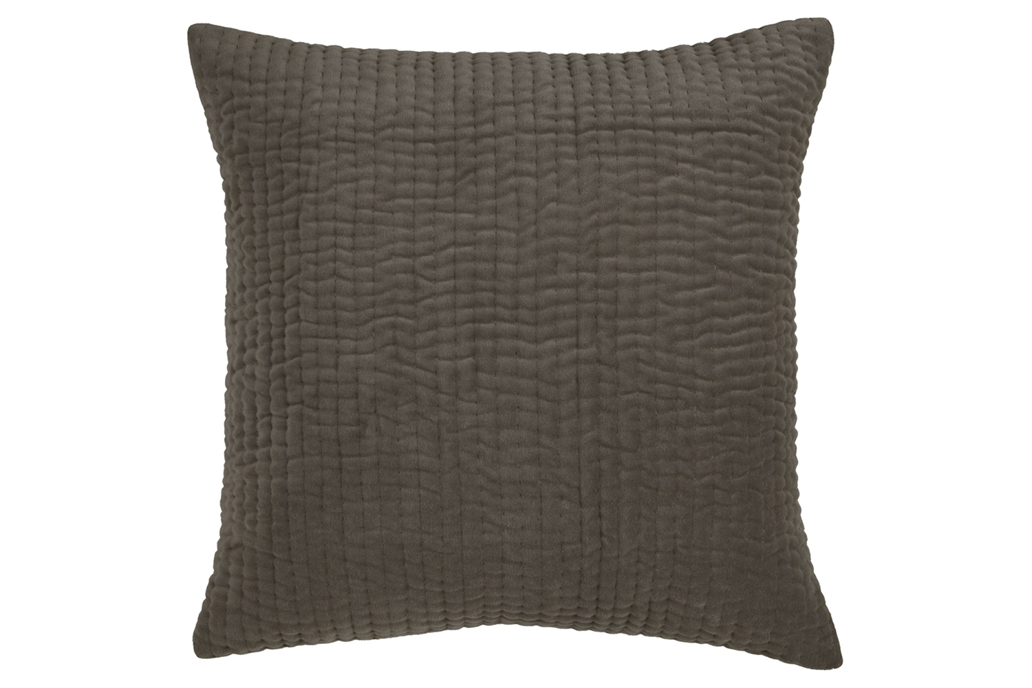 Haze Rich Feather Cushion | Iron | 50 x 50 cm