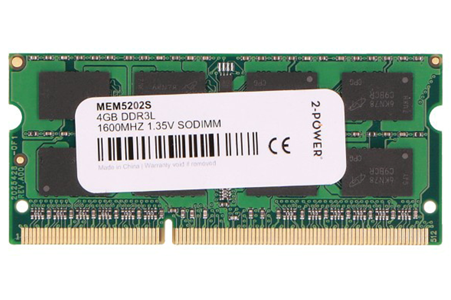 2-Power 4GB DDR3L 1600MHz 1.35V SODIMM