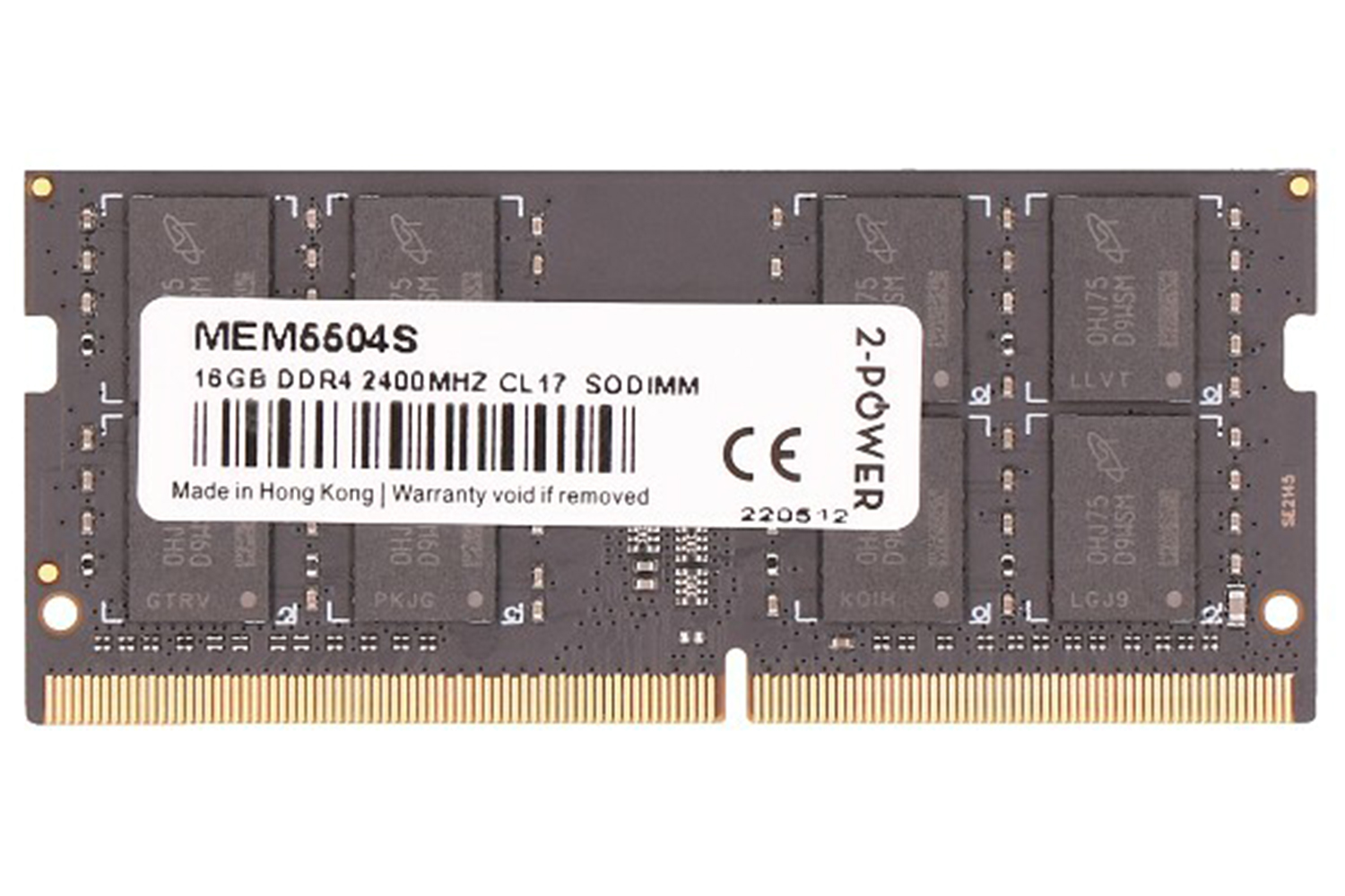2-Power 16GB DDR4 2400MHz CL17 SODIMM