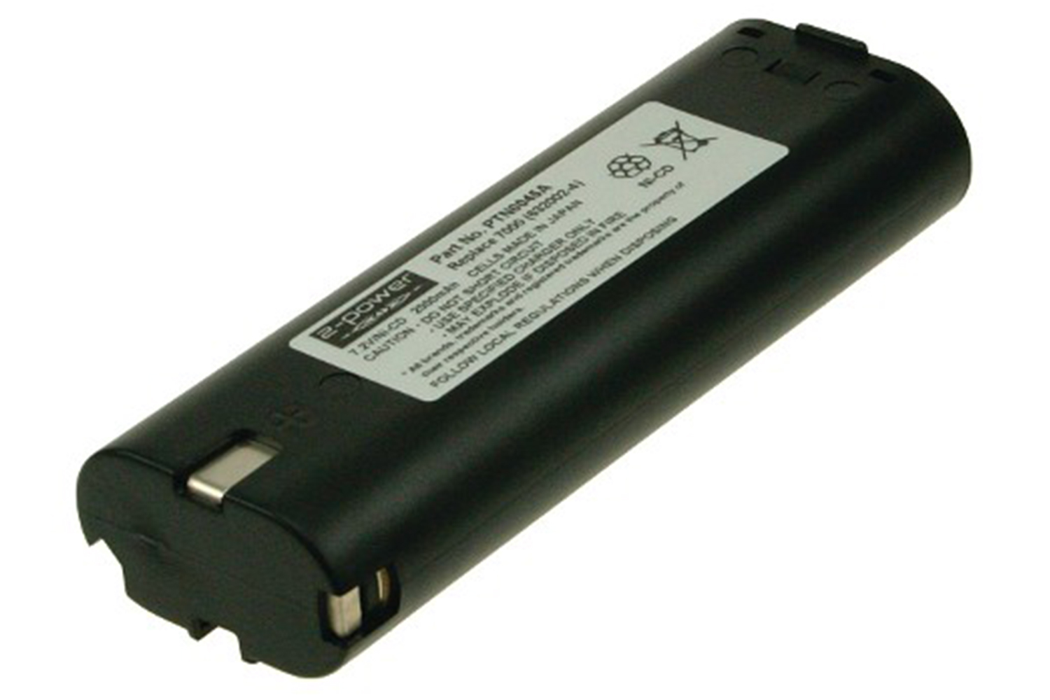 2-Power Power Tool Battery 7.2V 3000mAh