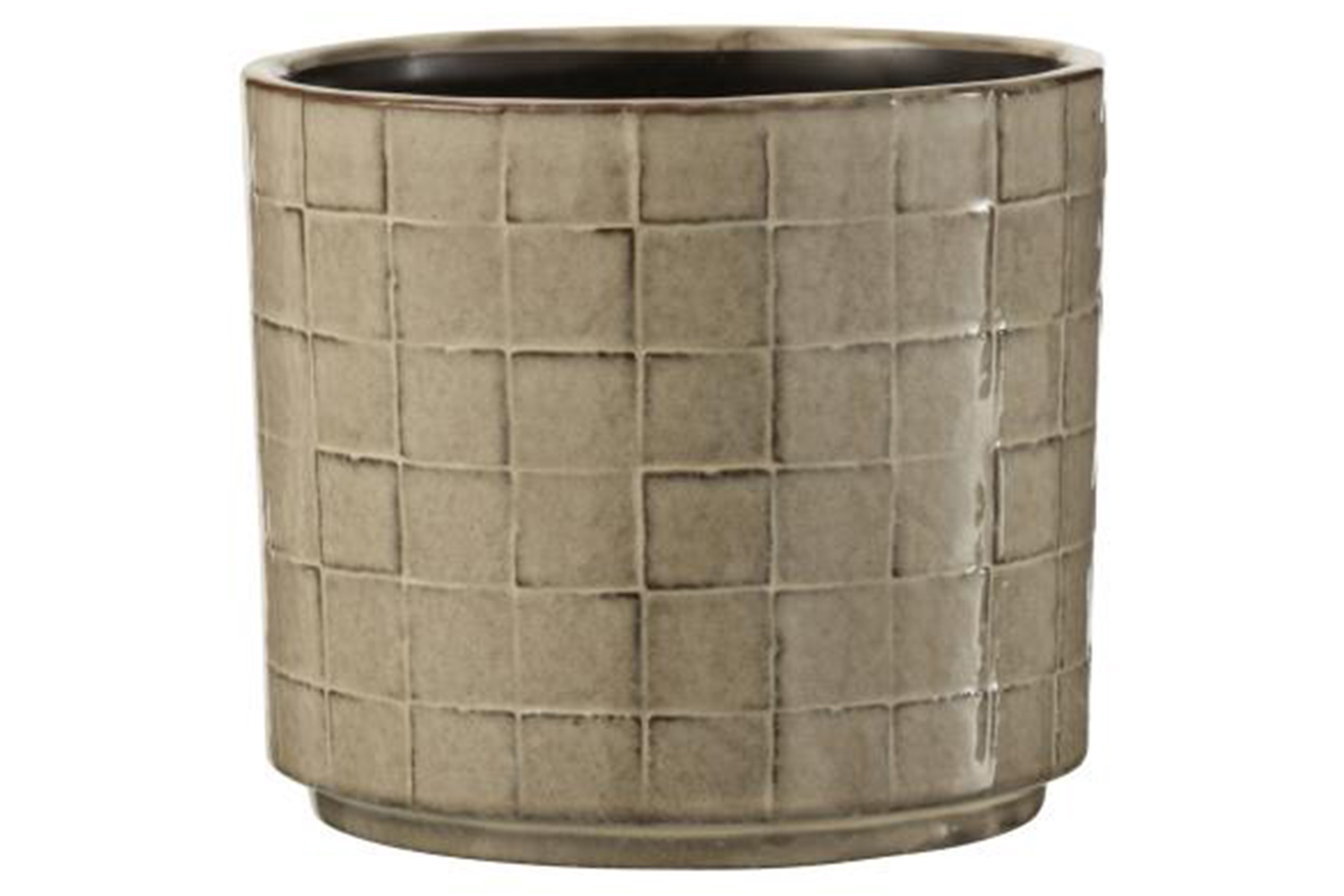 Flowerpot Square | Beige/Grey | Medium