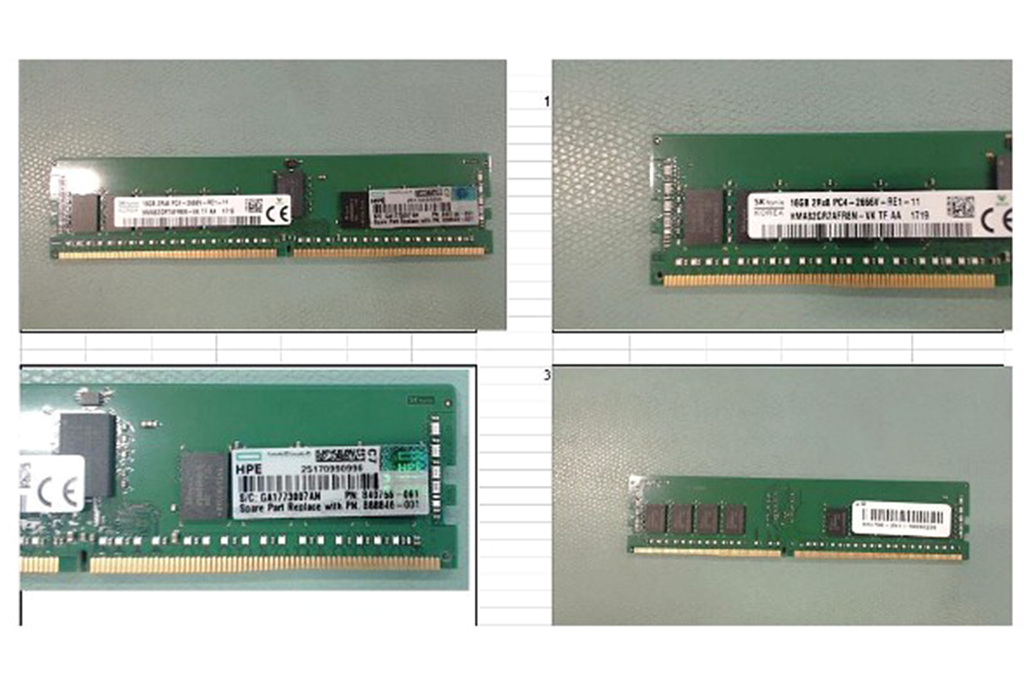 Hewlett Packard Enterprise SPS-DIMM 16GB PC4-2666V-R 1Gx8