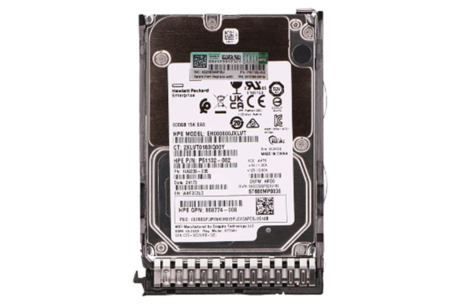 Hewlett Packard Enterprise SPS-DRV HDD 600GB 12G 15K SFF SAS ENT SC