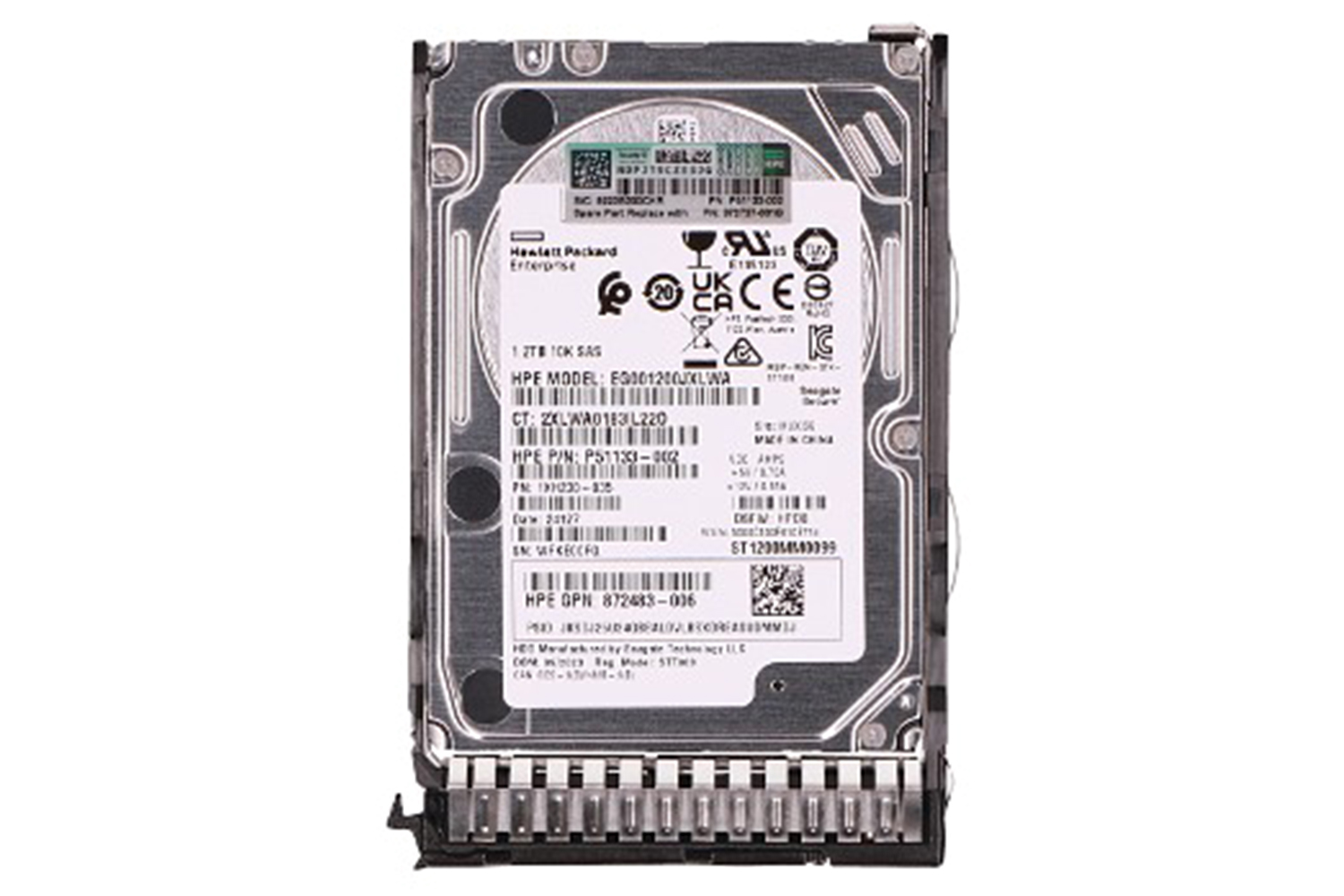 Hewlett Packard Enterprise 1.2TB 10K 12G SAS HDD