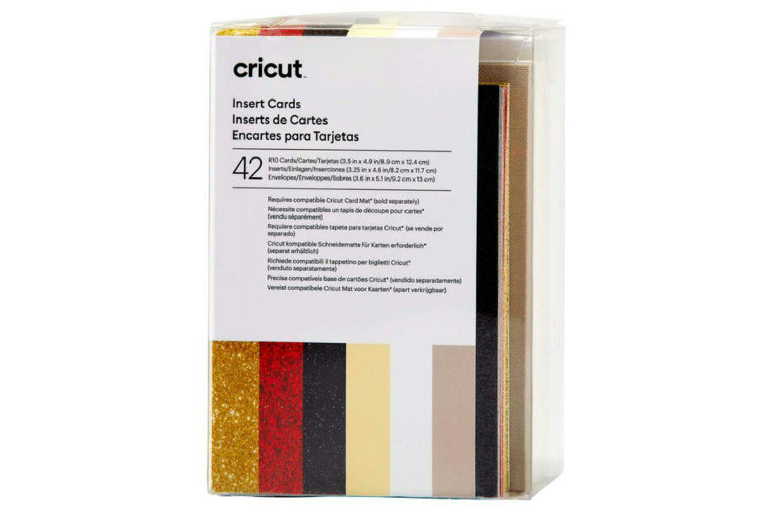 Cricut Glitz and Glam Sampler R10 Insert Cards | 42 ct