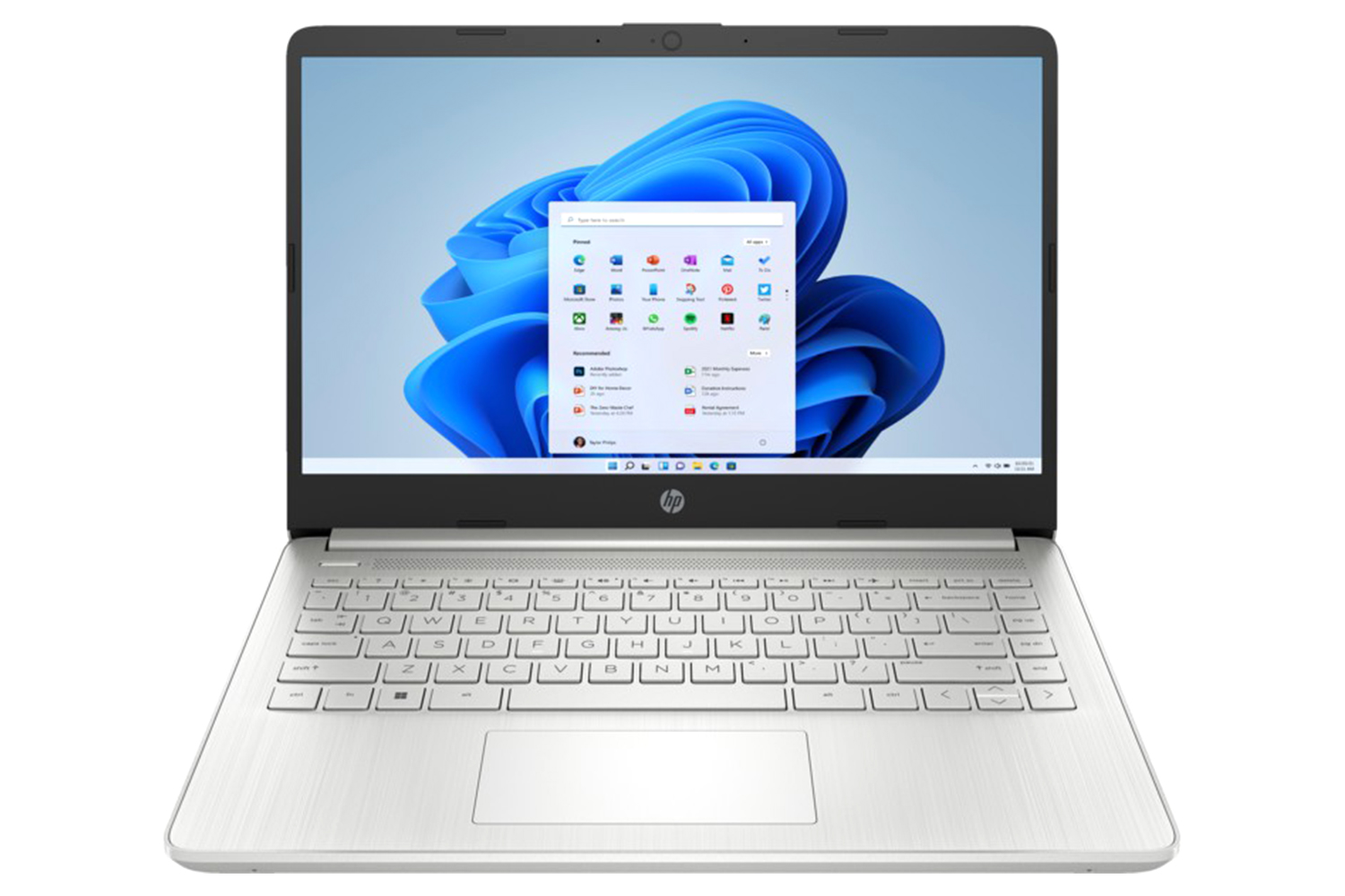 HP 14" Laptop Core i3 | 4GB | 128GB | Natural Silver