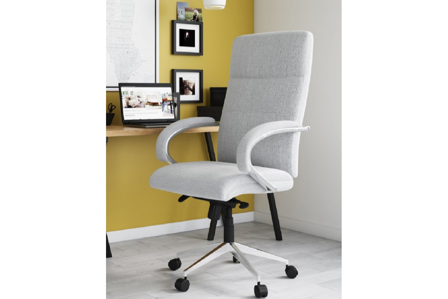 Dorel Bedford Chair | Grey