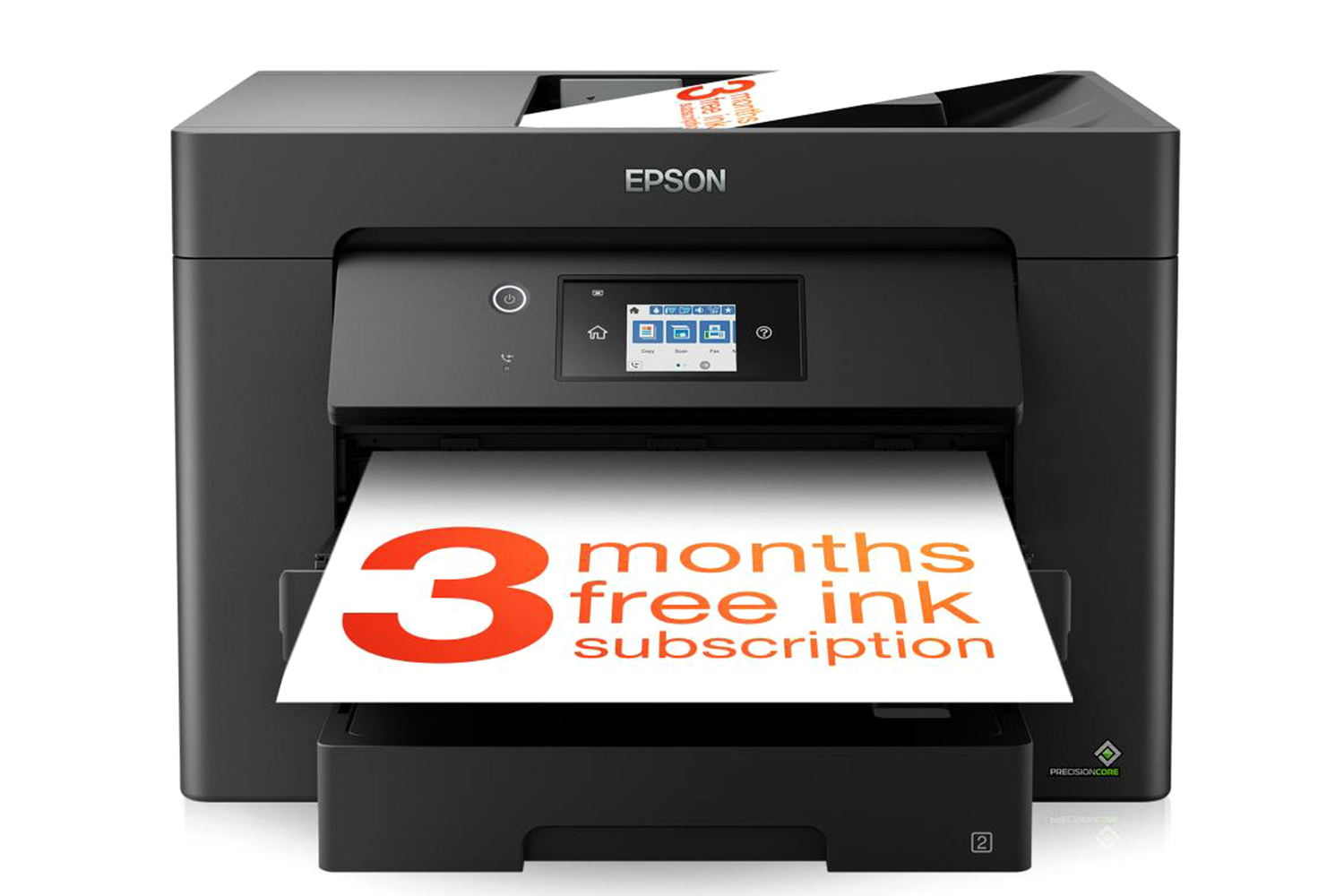 Epson WorkForce WF-7830DTWF Multifunction Inkjet Printer | Black