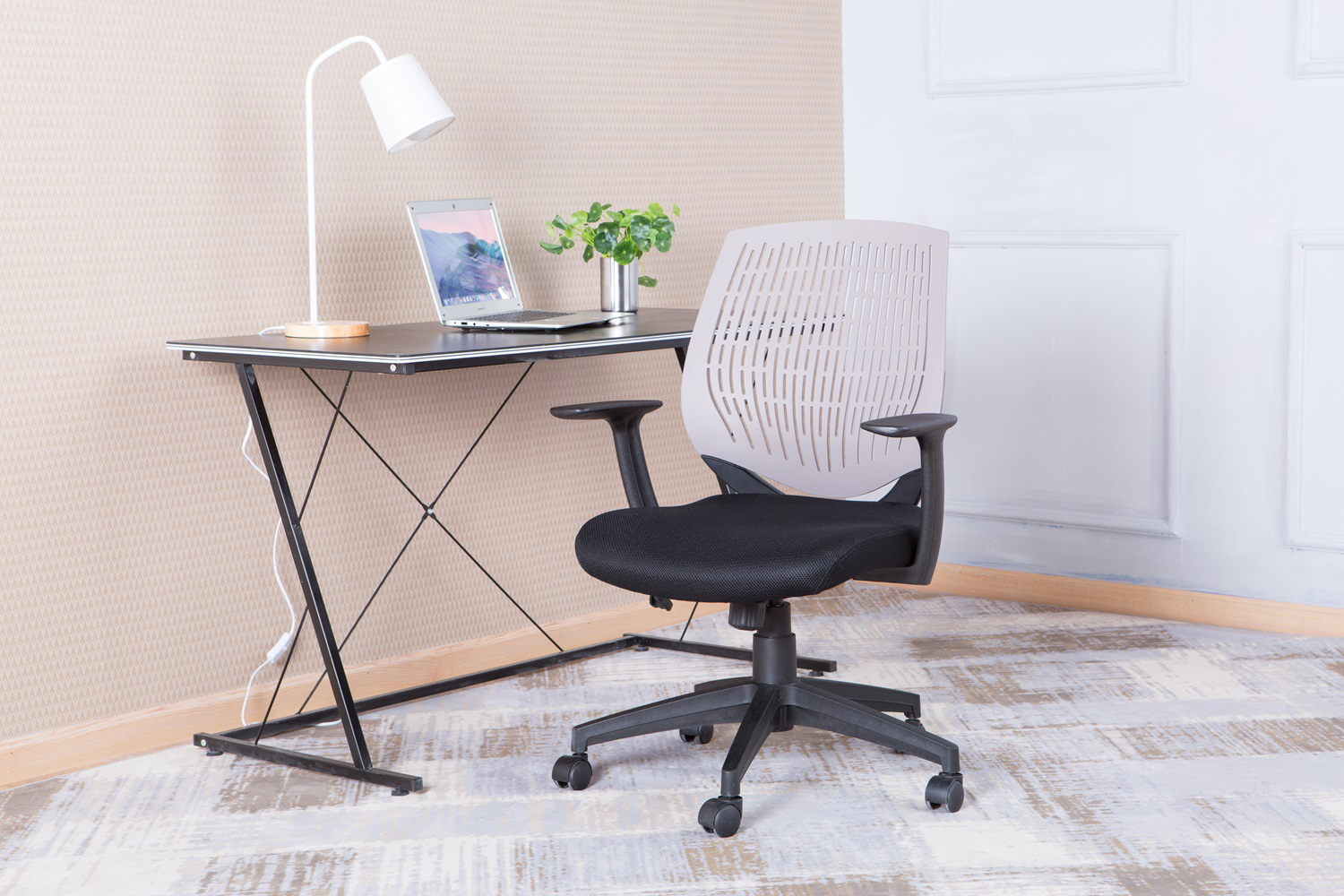 Dorel Malibu Office Chair | Grey