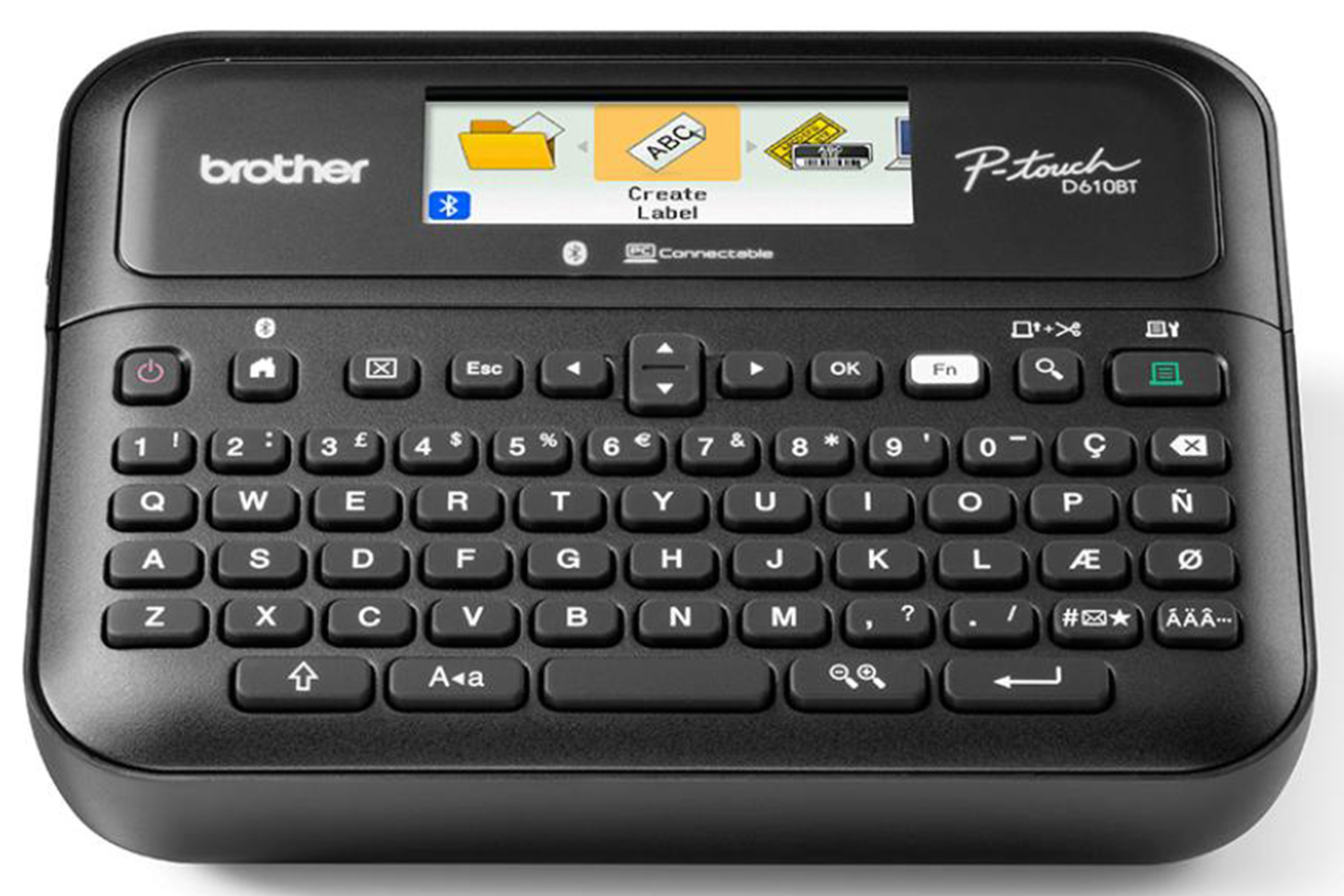 Brother PTD610BTVP Professional Desktop Label Printer