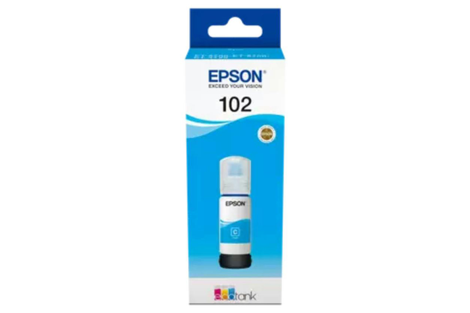 Epson 102 EcoTank Ink Bottle | Cyan