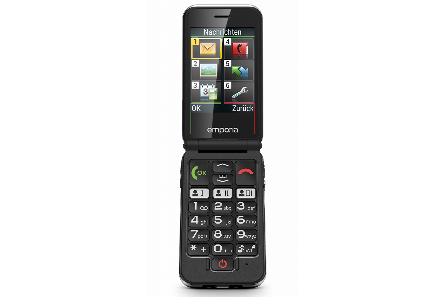 Emporia JOY-LTE 4G Flip Mobile Phone | Black