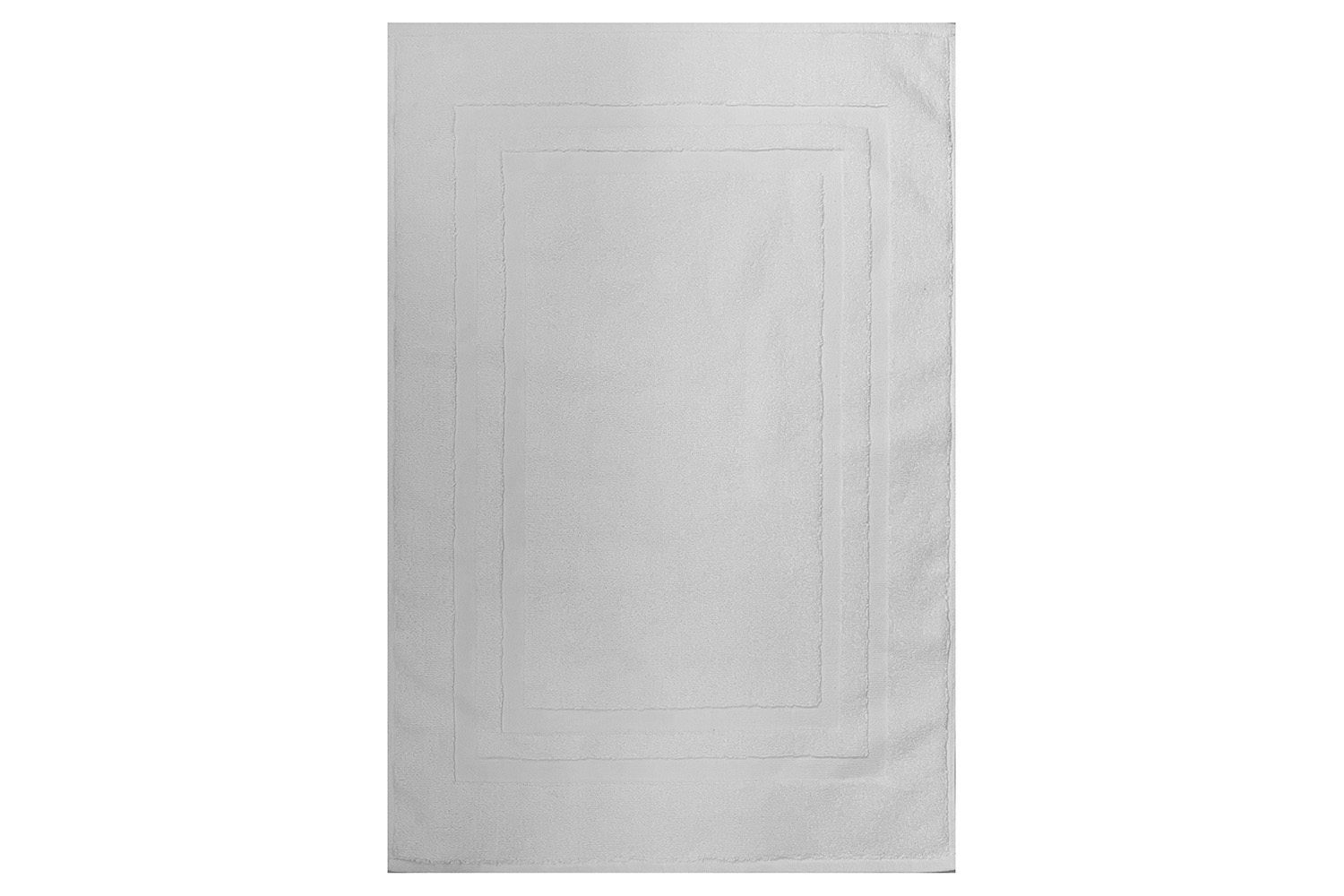 Cotton Terry Bathmat | White