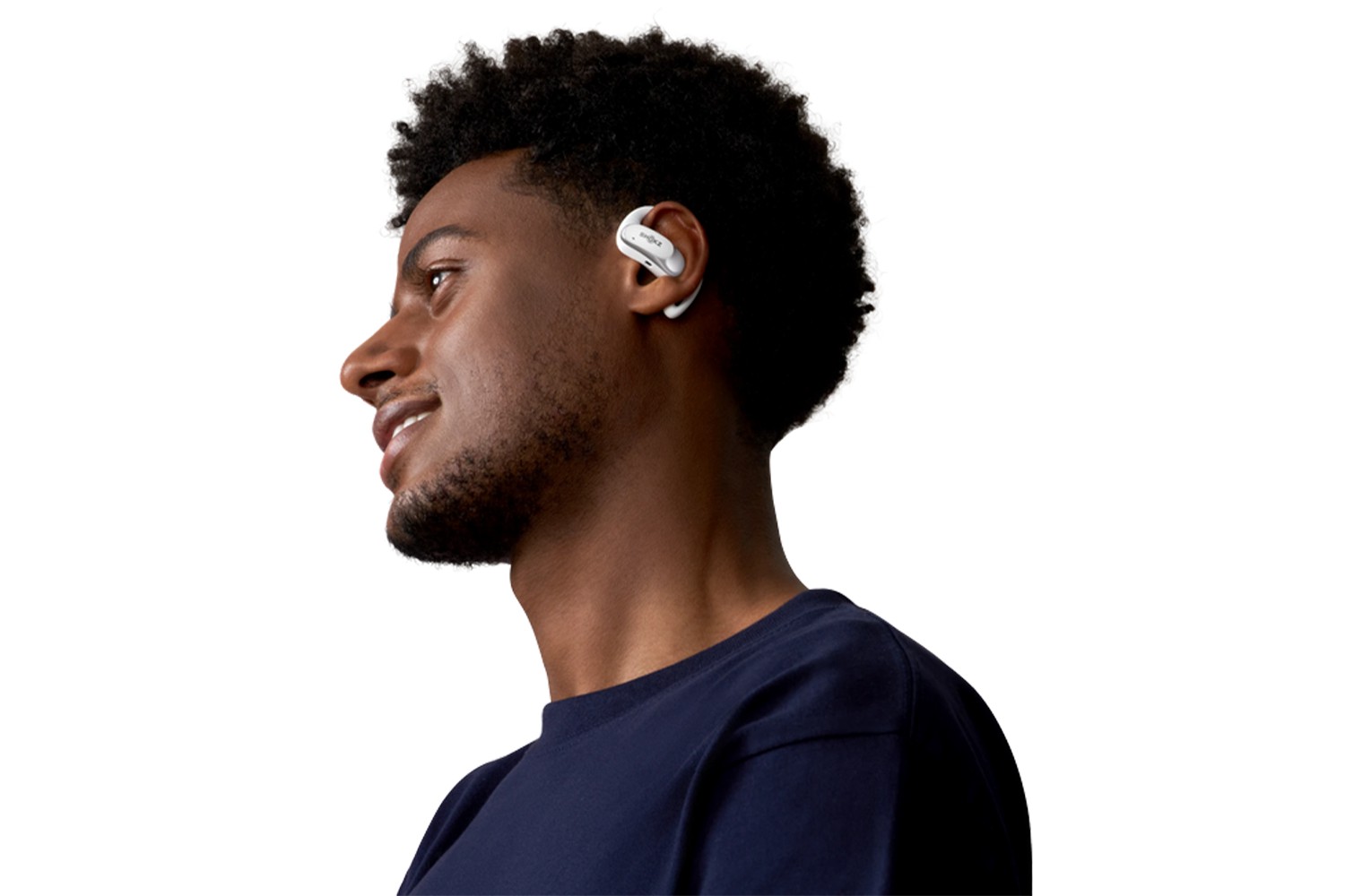 Shokz OpenFit Air Open-Ear True Wireless Earbuds | White