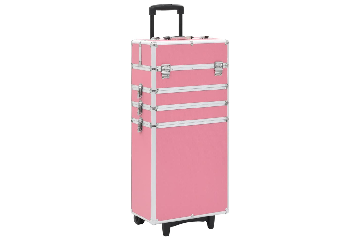 Vidaxl - 91816 Make-up Trolley Aluminium Pink