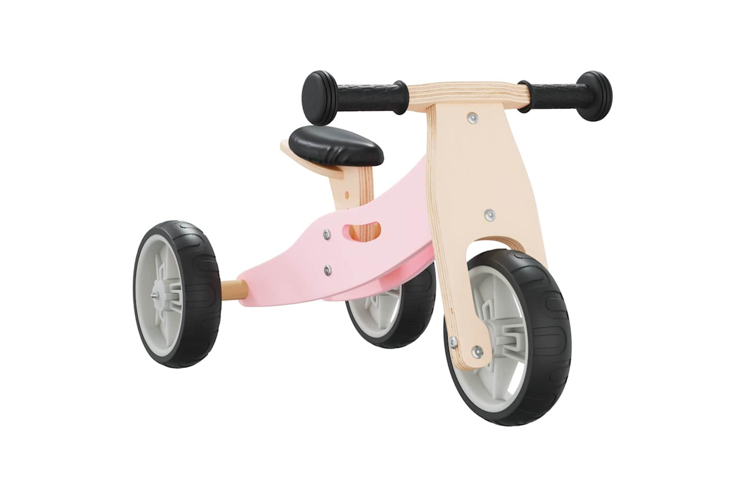 Vidaxl Balance Bike For Children 2-in-1 Pink