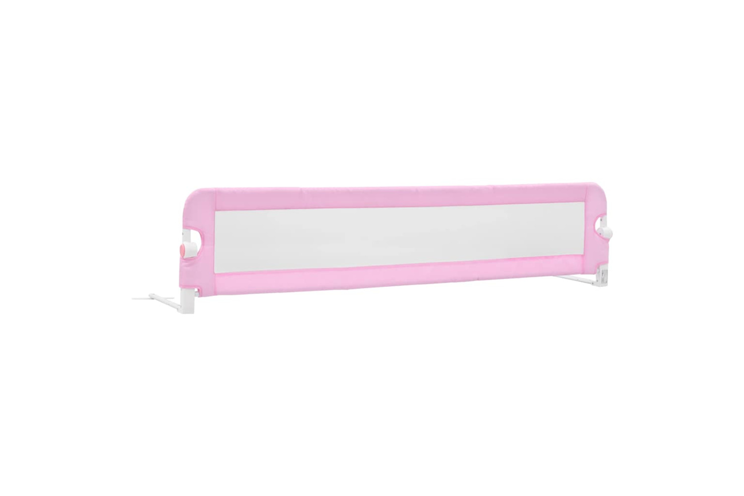 Vidaxl Toddler Safety Bed Rail Pink 180x42 Cm Polyester