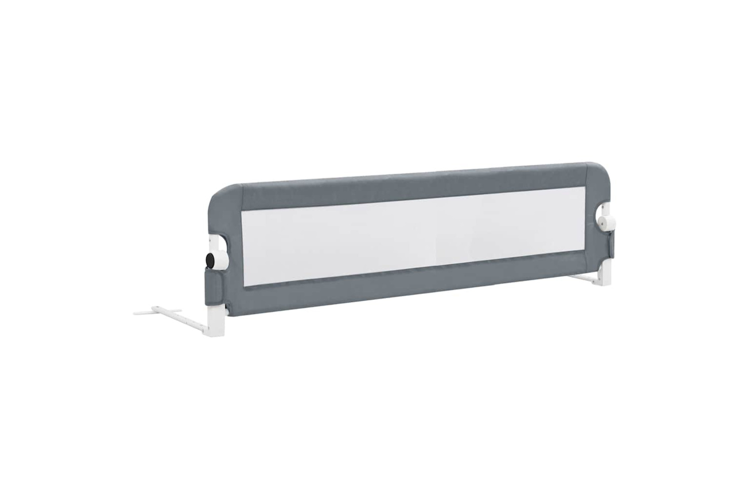 Vidaxl Toddler Safety Bed Rail Grey 150x42 Cm Polyester