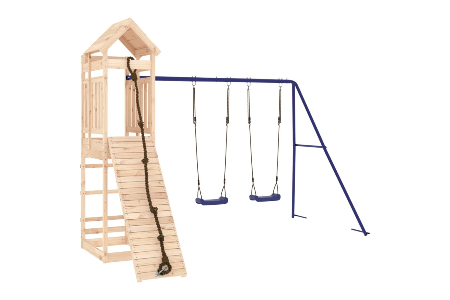 vidaXL 3156946 Outdoor Playset Solid Wood Pine