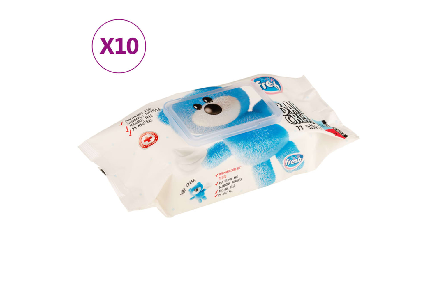 vidaXL 15221 Baby Wipes 10 Packs 720 Wipes
