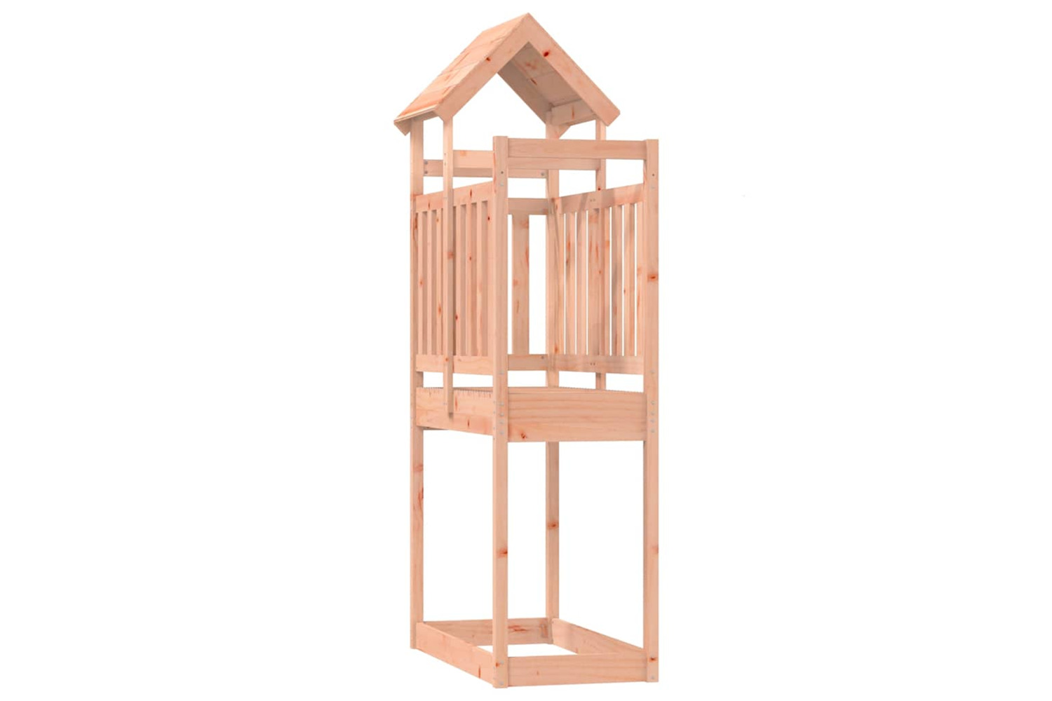 Vidaxl Play Tower 52.5x110.5x214 Cm Solid Wood Douglas
