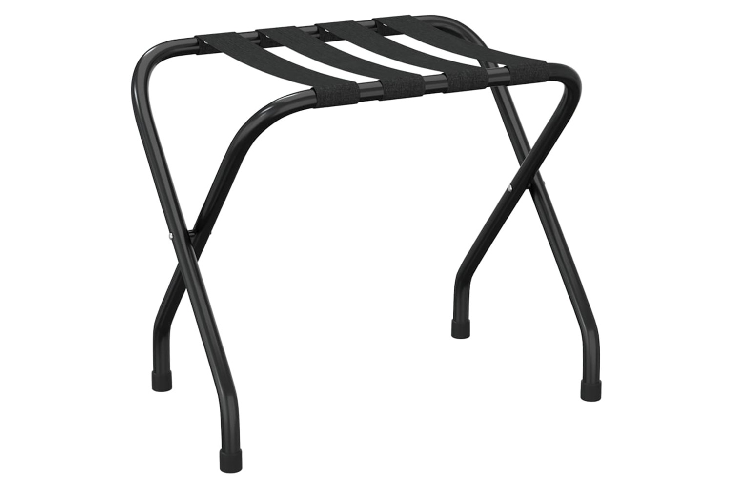 vidaXL 153077 Luggage Rack Black 56x40x49cm