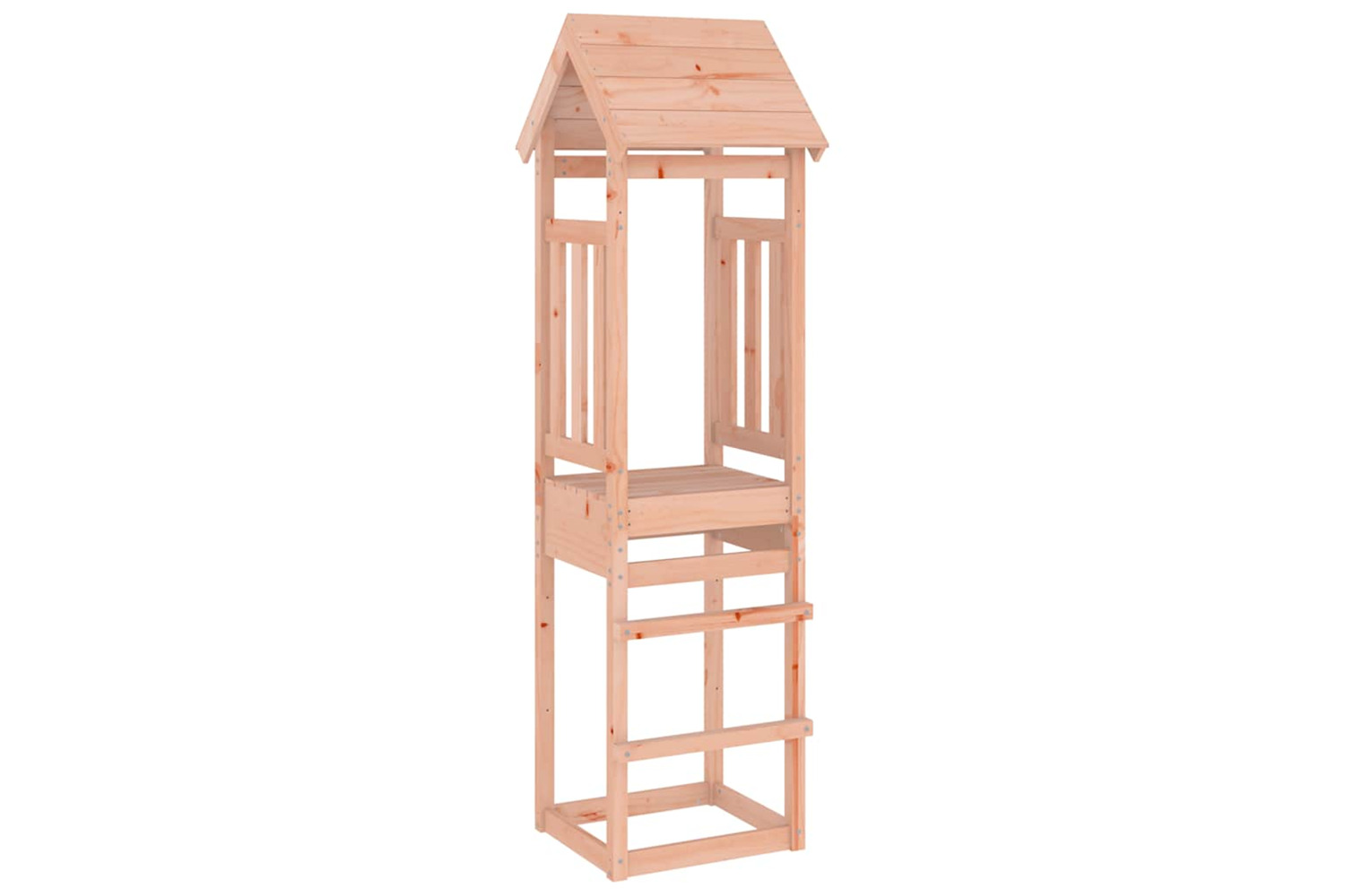 Vidaxl Play Tower 52.5x46.5x206.5 Cm Solid Wood Douglas