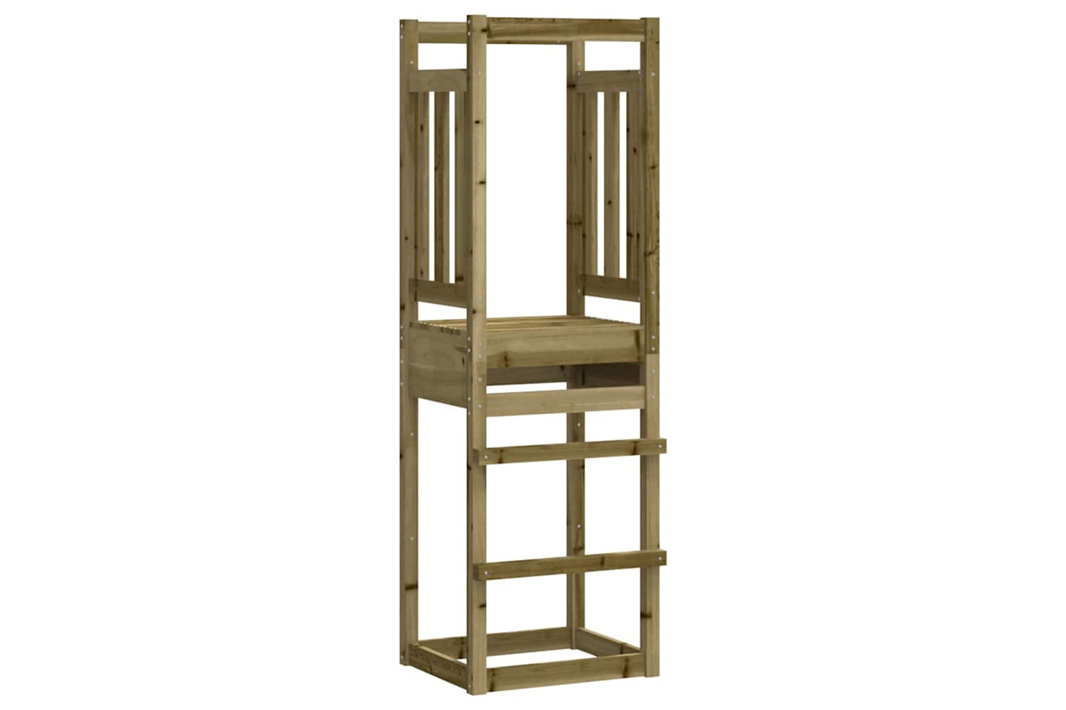 Vidaxl Play Tower 53x46.5x169 Cm Impregnated Wood Pine