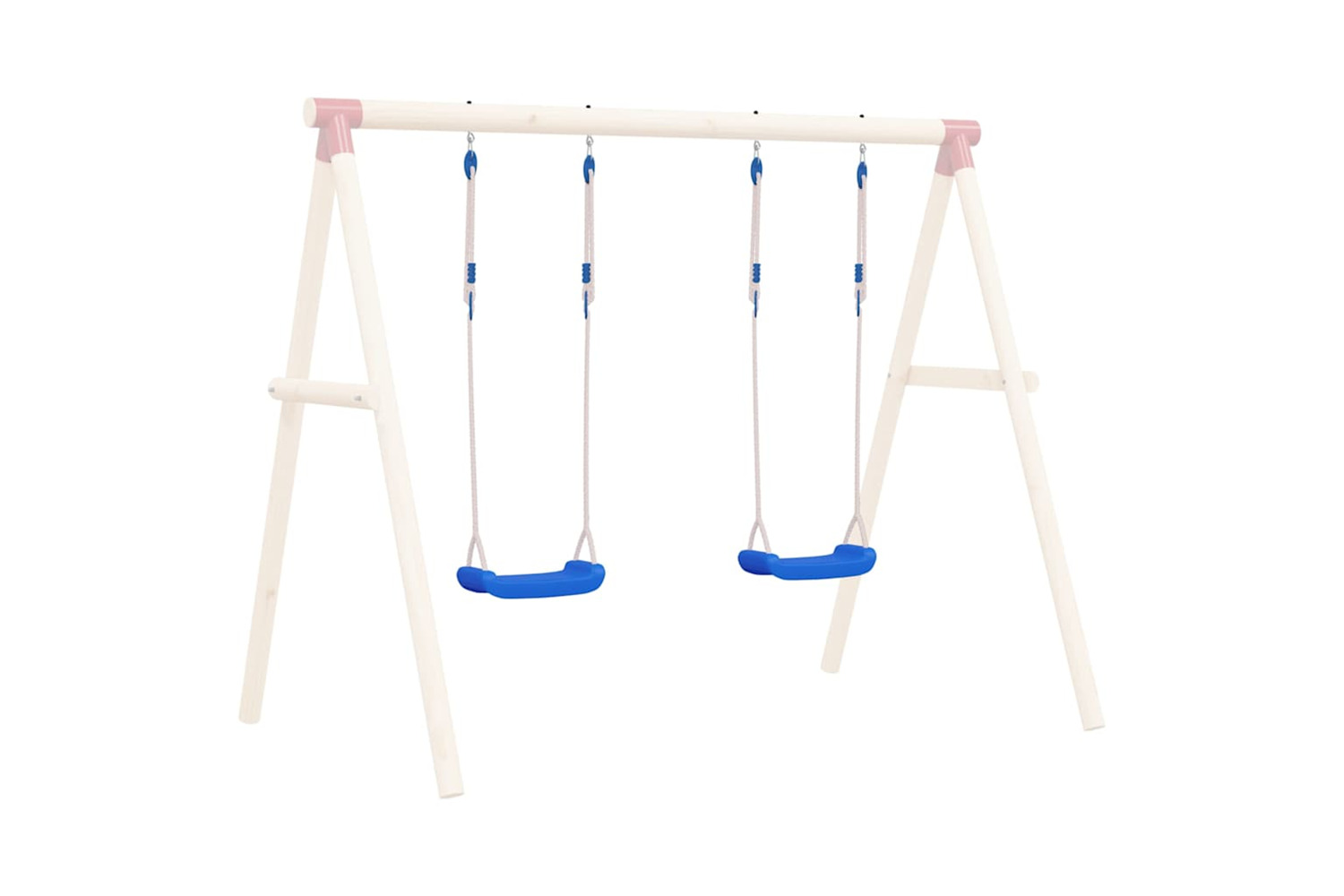 Vidaxl Swing Seats With Ropes 2 Pcs Blue 37x15 Cm Polyethene