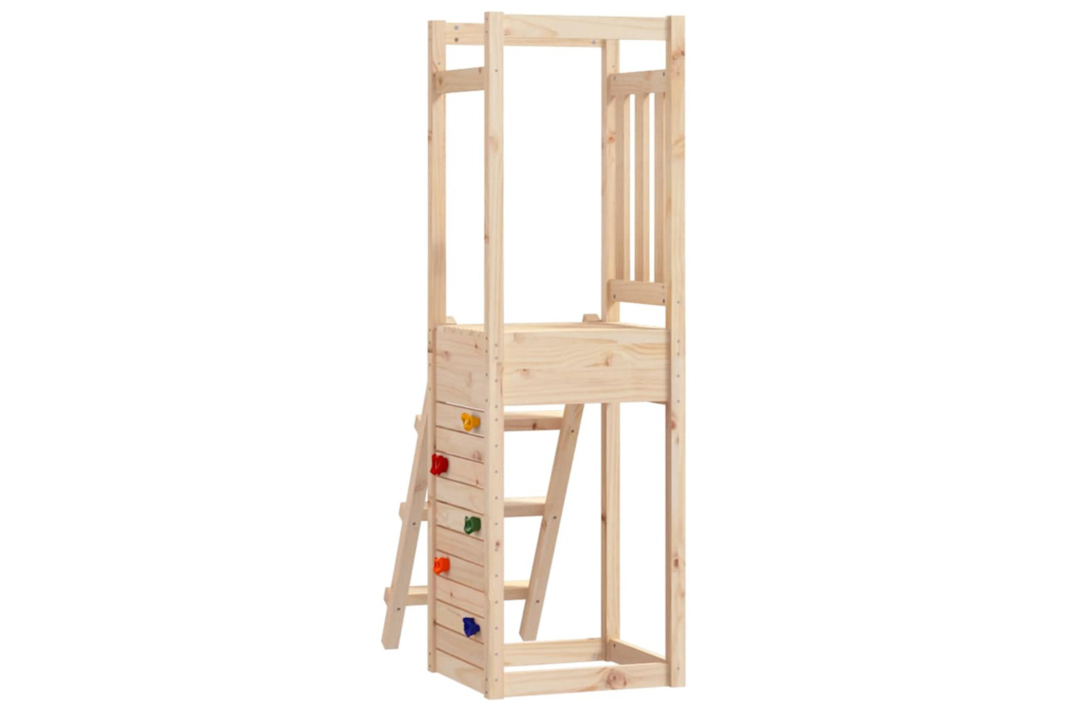 Vidaxl Outdoor Playset 53x46.5x169 Cm Solid Wood Pine