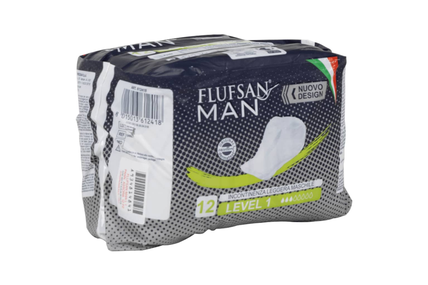 vidaXL 4008048 Flufsan Men Absorbent Protector Level 1 96 Pcs