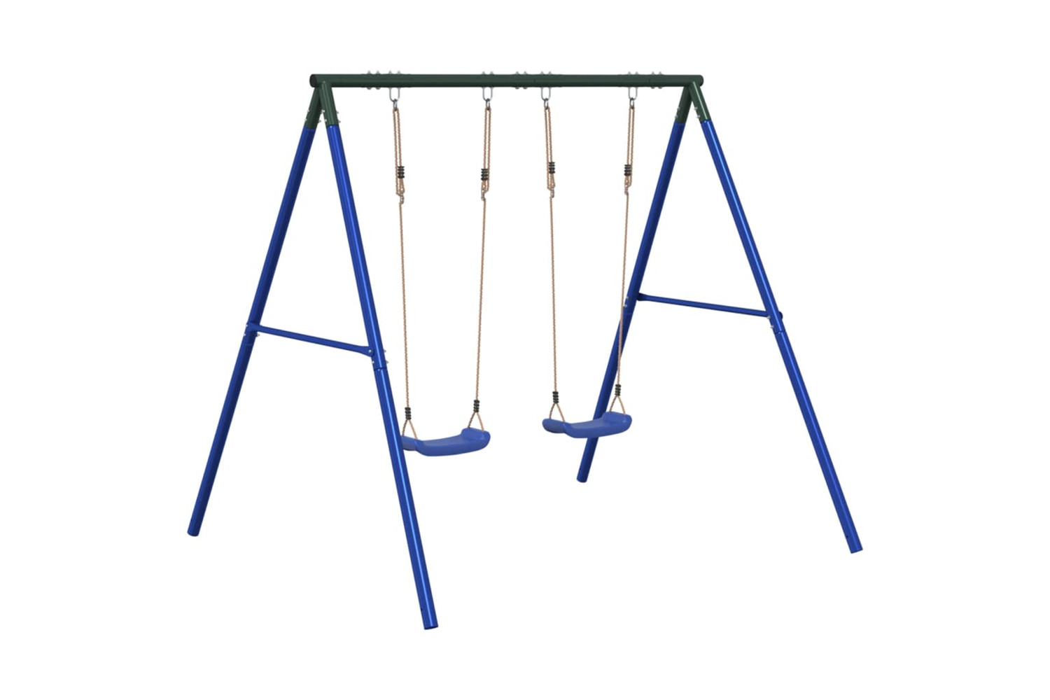 vidaXL 3283579 Outdoor Swing Set With 2 Swings