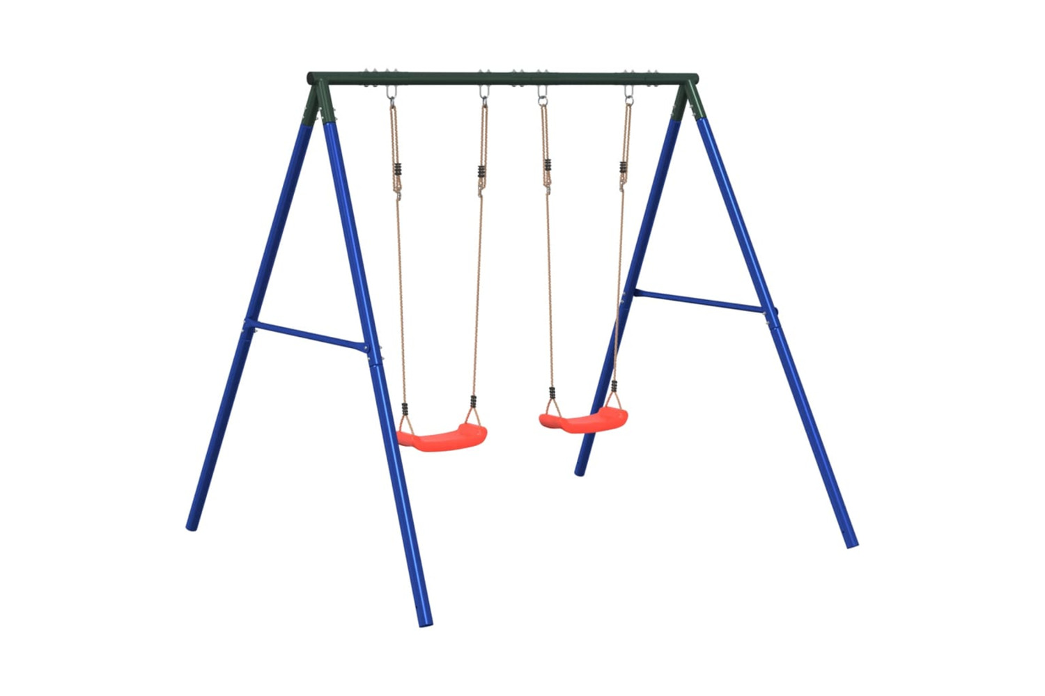 vidaXL 3283585 Outdoor Swing Set With 2 Swings