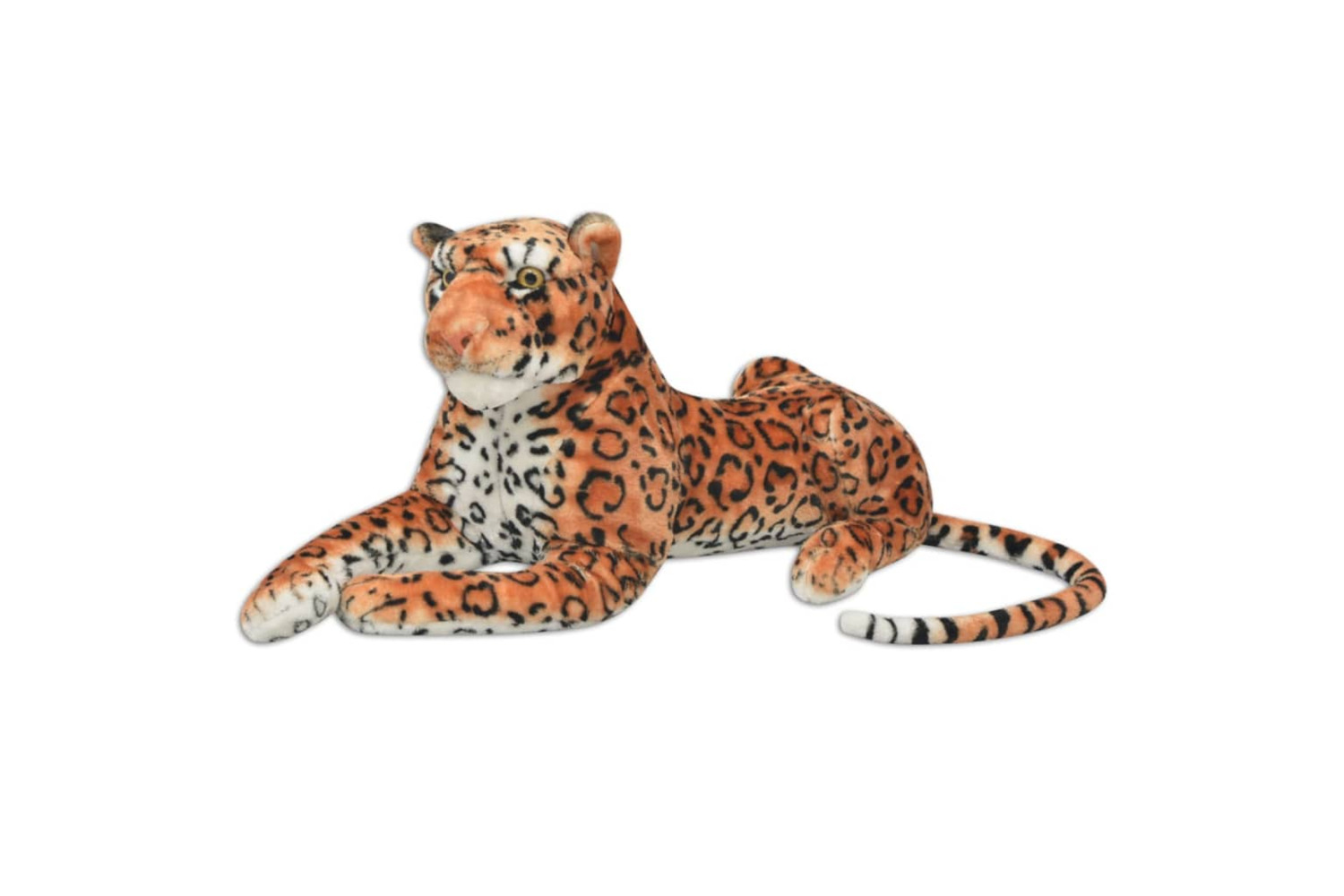 vidaXL 80165 Leopard Toy Plush Brown Xxl