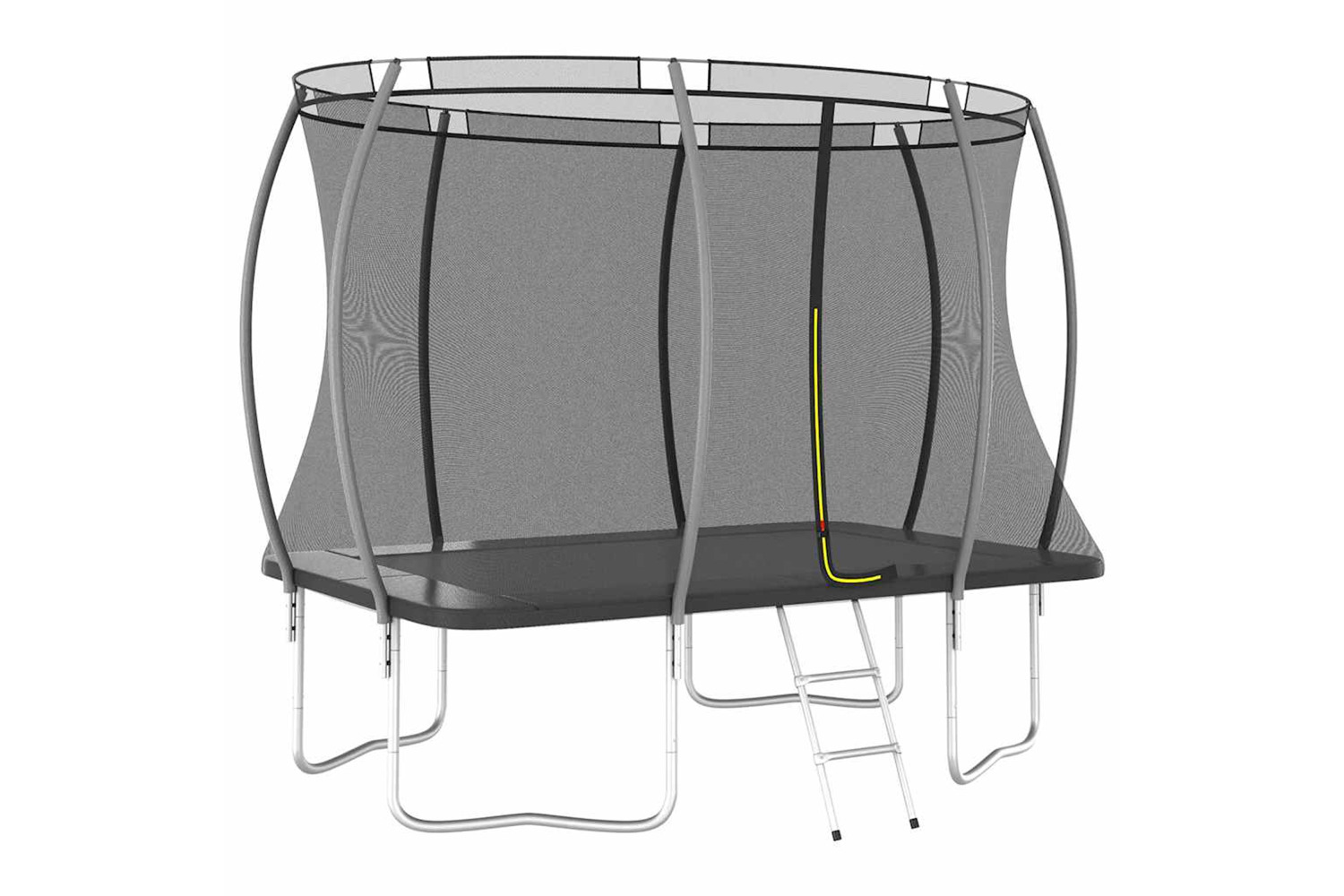Vidaxl Trampoline Set Rectangular 274x183x76 Cm 150 Kg