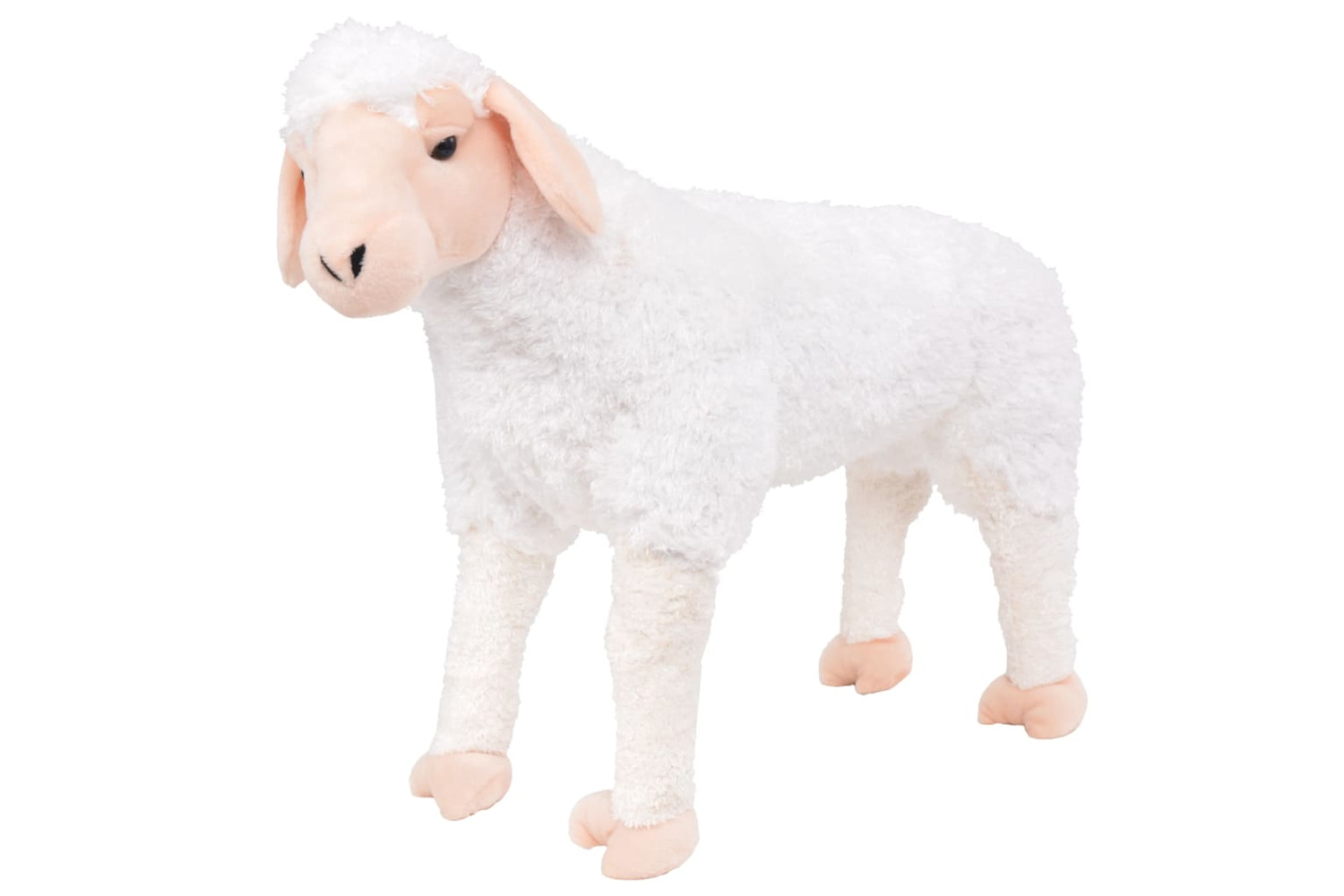 vidaXL 91341 Standing Plush Toy Sheep White Xxl