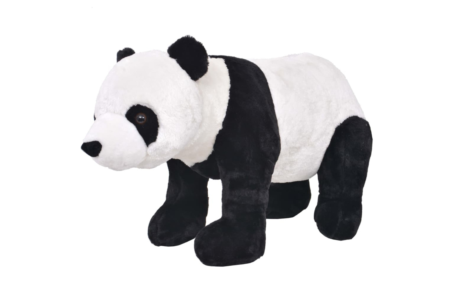 vidaXL 91339 Standing Plush Toy Panda Black And White Xxl