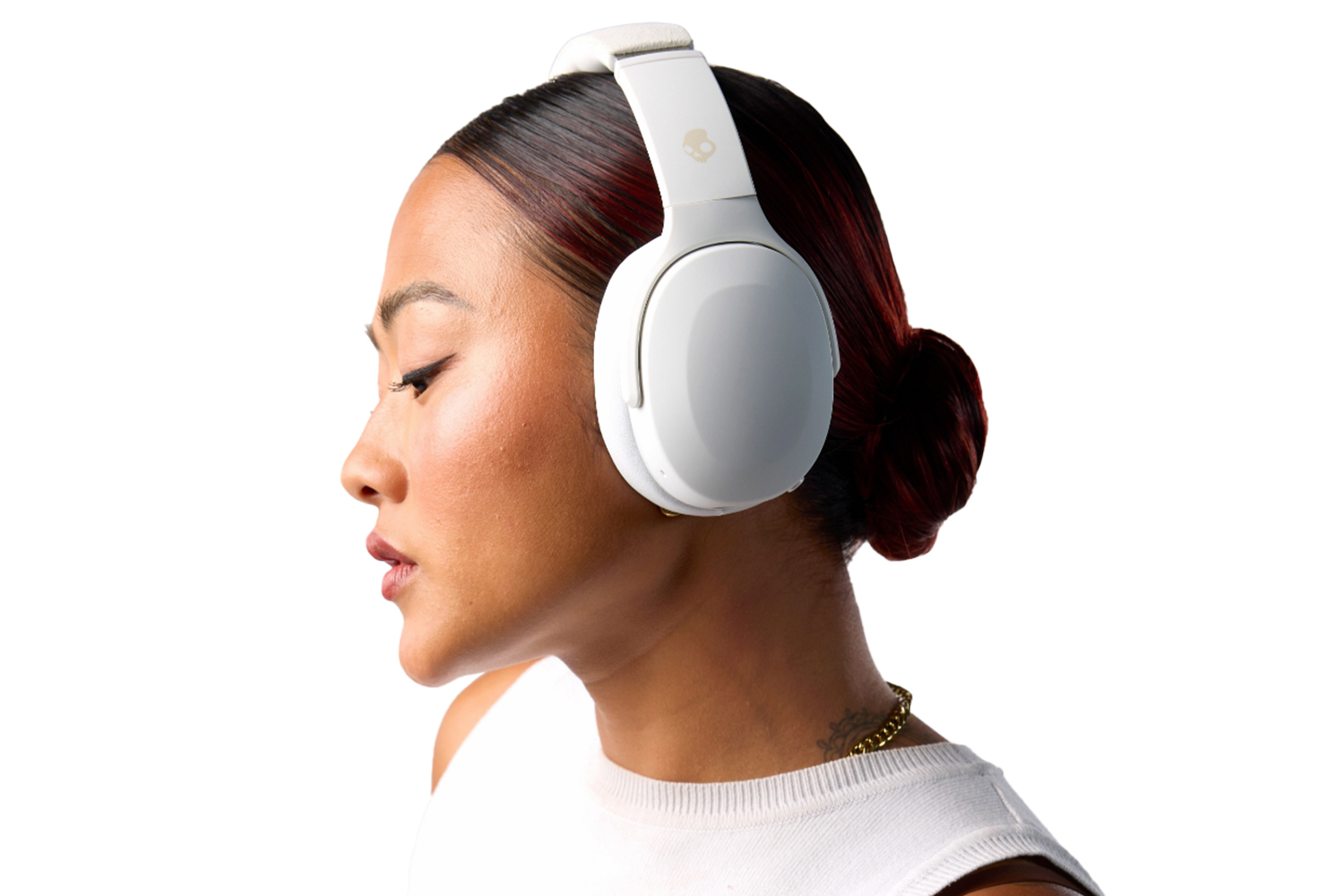 Skullcandy Crusher Evo Sensory Bass Headphones with Personal Sound | Bone