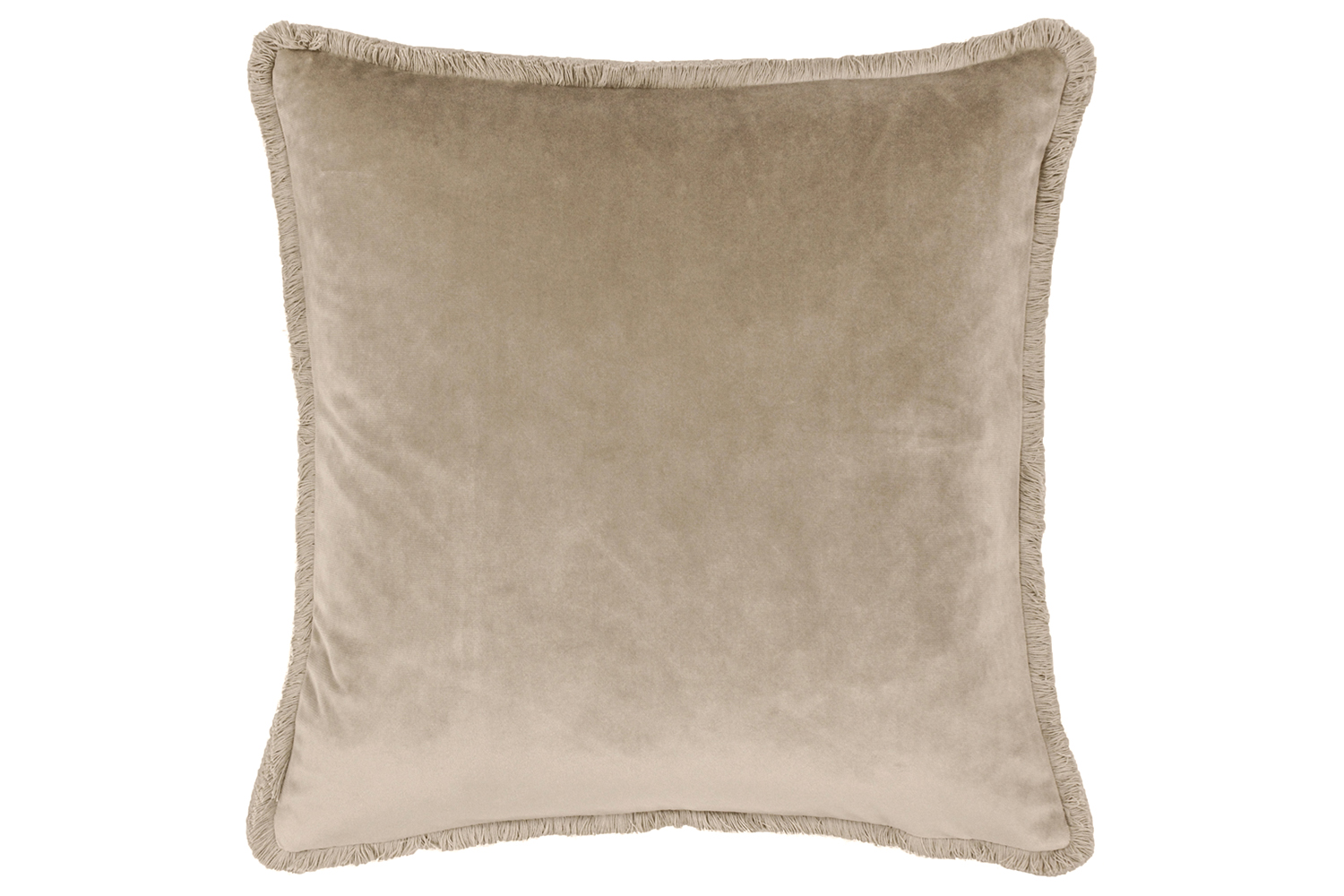 Freya Feather Cushion | Taupe | 45 x 45 cm