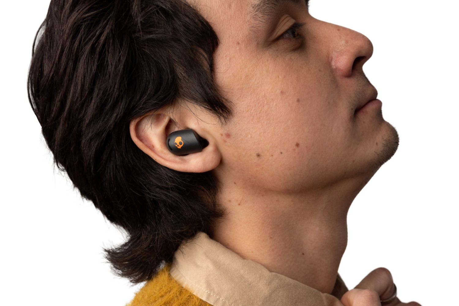 Skullcandy Sesh ANC In-Ear True Wireless Earbuds | Black/Orange