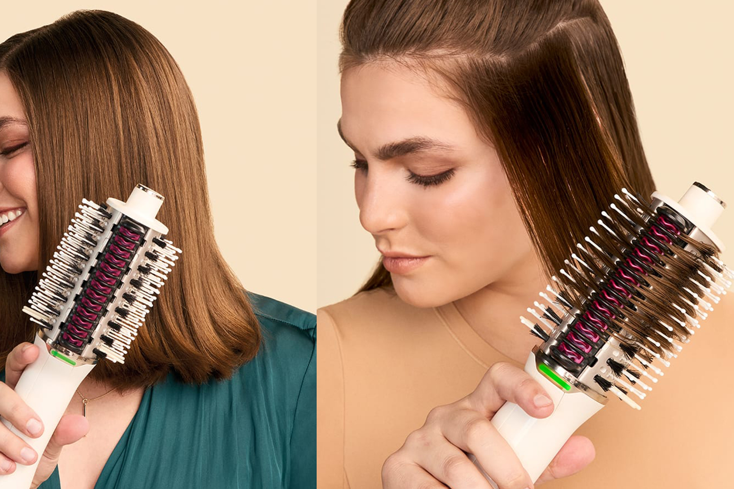 Shark SmoothStyle Hot Brush & Smoothing Comb with Storage Bag | HT212UK | Silk