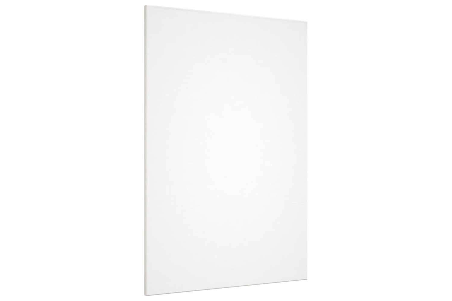 vidaXL 154975 Stretched Canvases 12 Pcs White Fabric And Solid Wood Pine