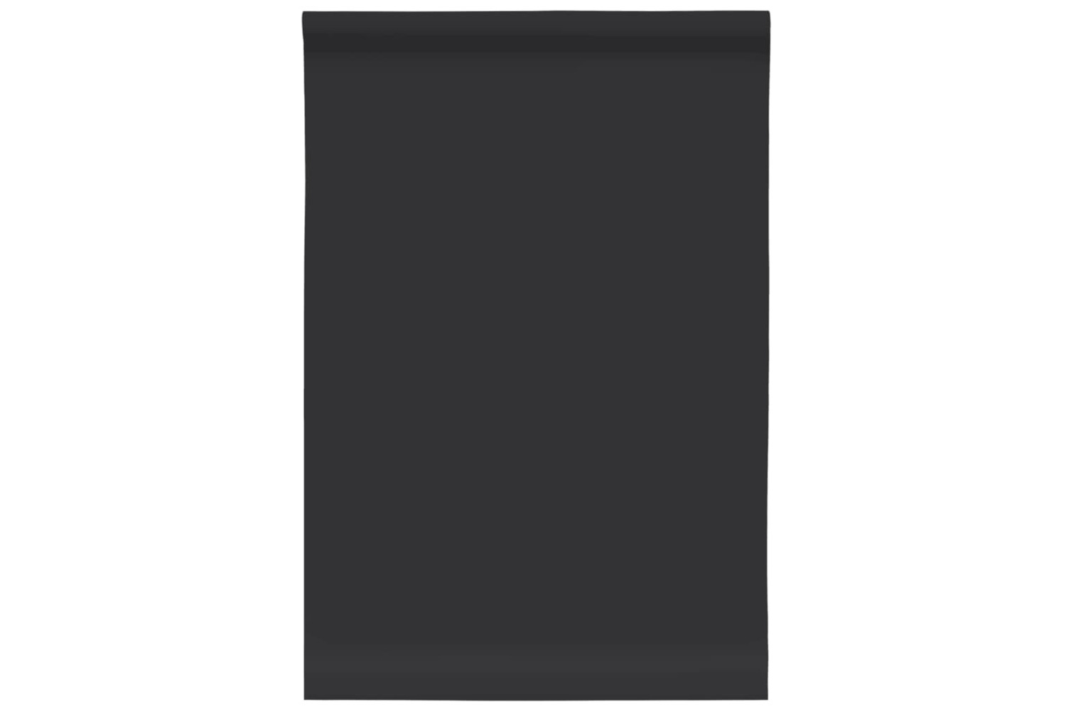 vidaXL 155772 Furniture Sticker Self-adhesive Matte Black 90x500cm Pvc